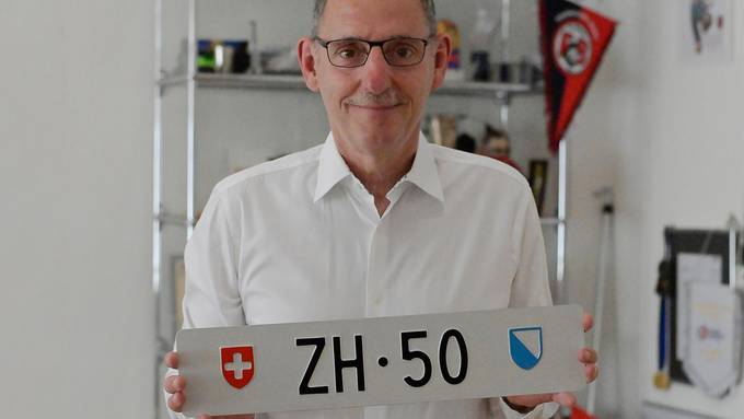 Autonummer «ZH 50» kostet bereits über 80'000 Franken