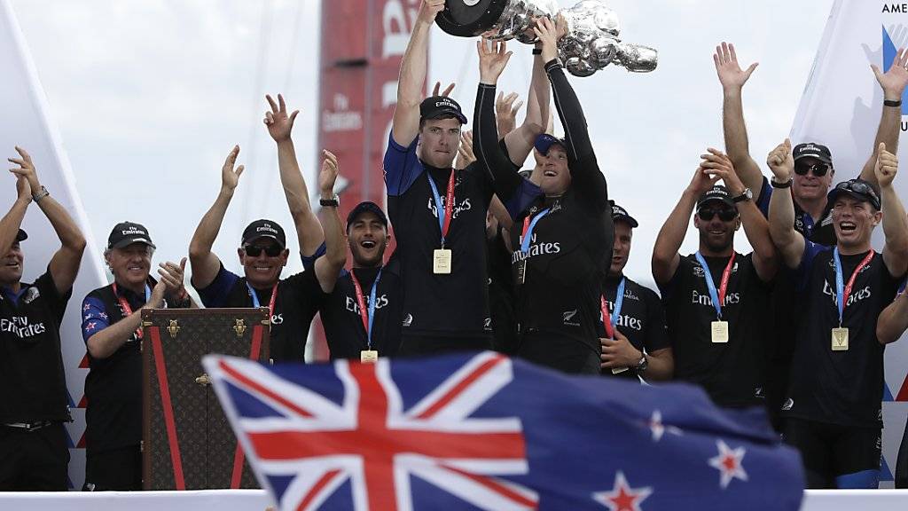 Neuseeland ist Titelverteidiger und segelt wieder 2021 vor Auckland um den America's Cup