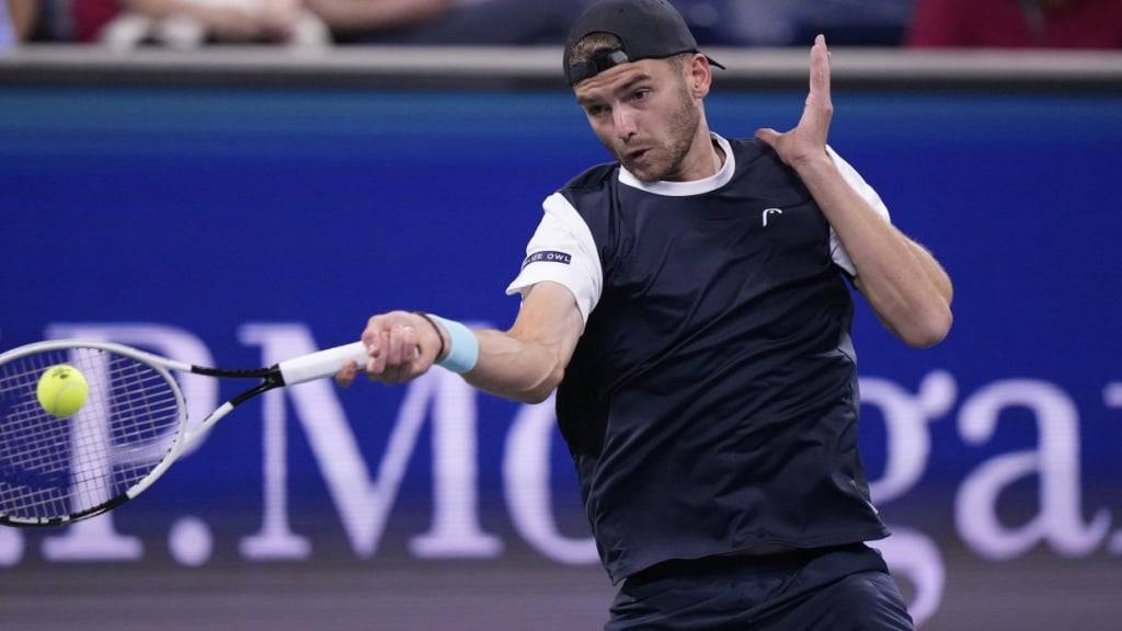 Grosser Auftritt trotz Niederlage gegen die Weltnummer 4 Taylor Fritz: Der Schweizer Qualifikant Jérôme Kym begeisterte in der 3. Runde des US Open auch die amerikanischen Fans
