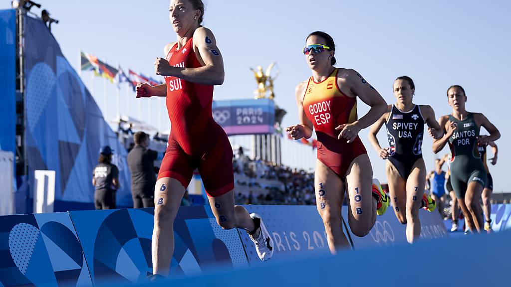 Keine Medaille für Schweizer Triathlon-Quartett