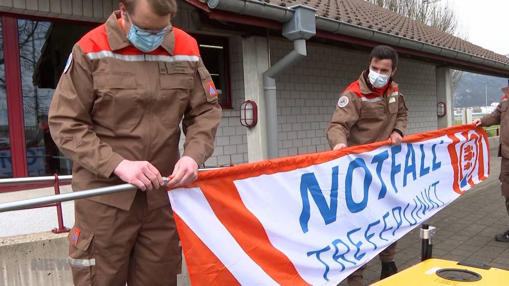 Notfalltreffpunkt für Bevölkerung in Niederbipp