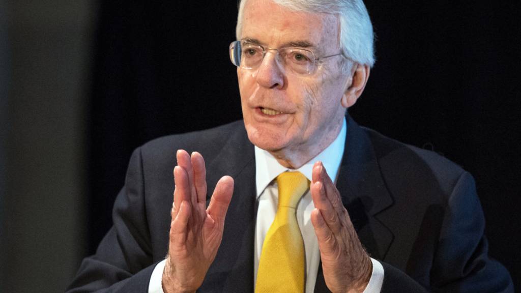 ARCHIV - Sir John Major. Foto: Dominic Lipinski/PA Wire/dpa