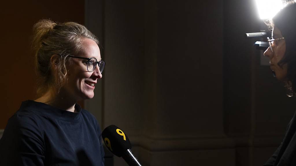 Aline Trede, Fraktionschefin der Grünen, bleibt trotz Verlusten bei den Wahlen dabei: Ihre Fraktion soll künftig im Bundesrat vertreten sein. (Archivbild)