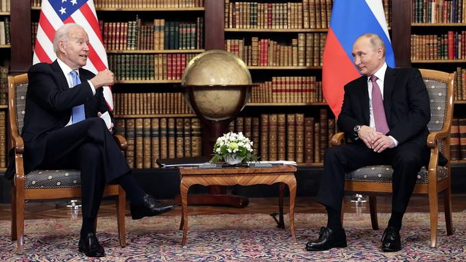Erste Gesprächsrunde zwischen Biden und Putin beendet