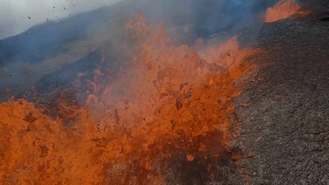 So hast du den Vulkanausbruch auf Island noch nie gesehen