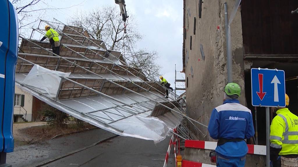 Sturm «Lolita» sorgt in Bern und Solothurn für Chaos