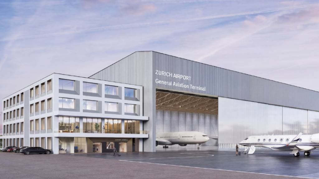 Der Flughafen Zürich hat mit dem Bau des neuen Terminals für Privat- und Businessjets begonnen.