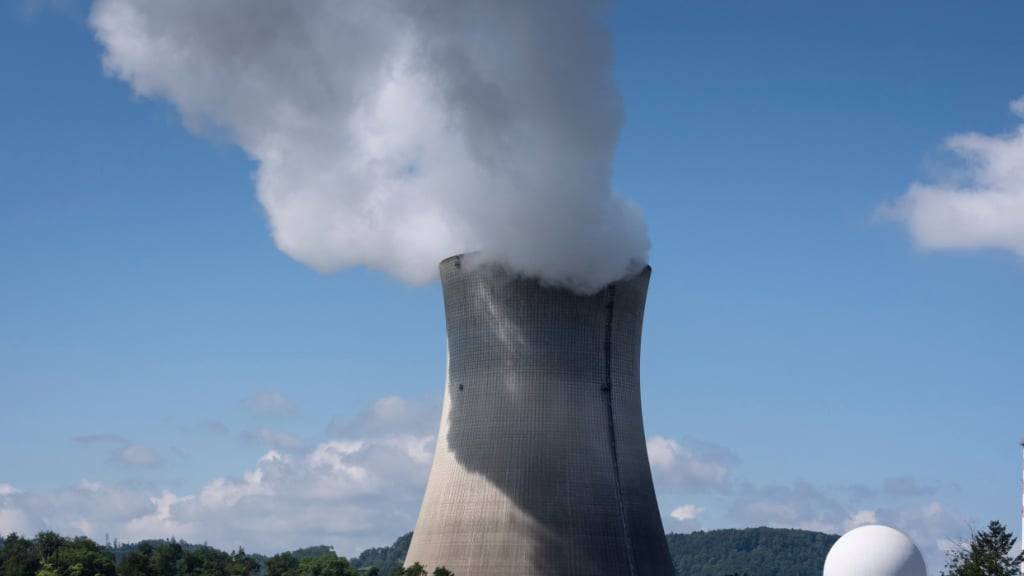 Der Aargauer Grosse Rat hat über den Bau neuer Atomkraftwerke debattiert: Der Kanton habe - unter anderem mit dem AKW in Leibstadt - gute Erfahrungen gemacht, hielt die SVP fest. (Archivbild)
