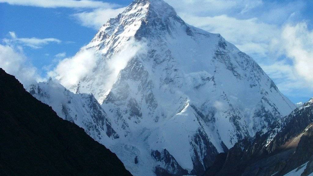 Paradies für Bergsteiger: In Pakistan stehen einige der höchsten Berger der Welt, darunter der berühmte über 8600 Meter hohe K2. (Archivbild)