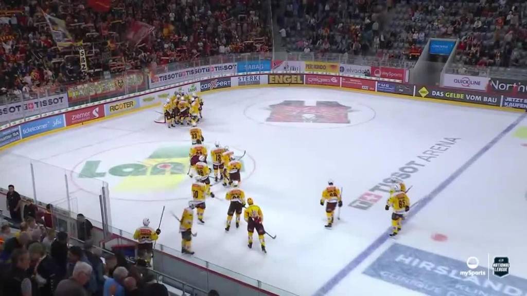 Servette gelingt in Biel zum dritten Mal in Folge