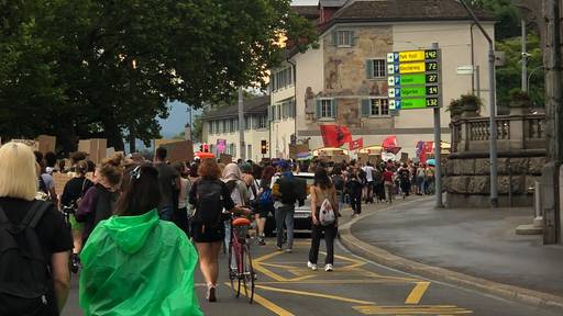 Hunderte protestierten in Zürich gegen das Abtreibungsverbot 