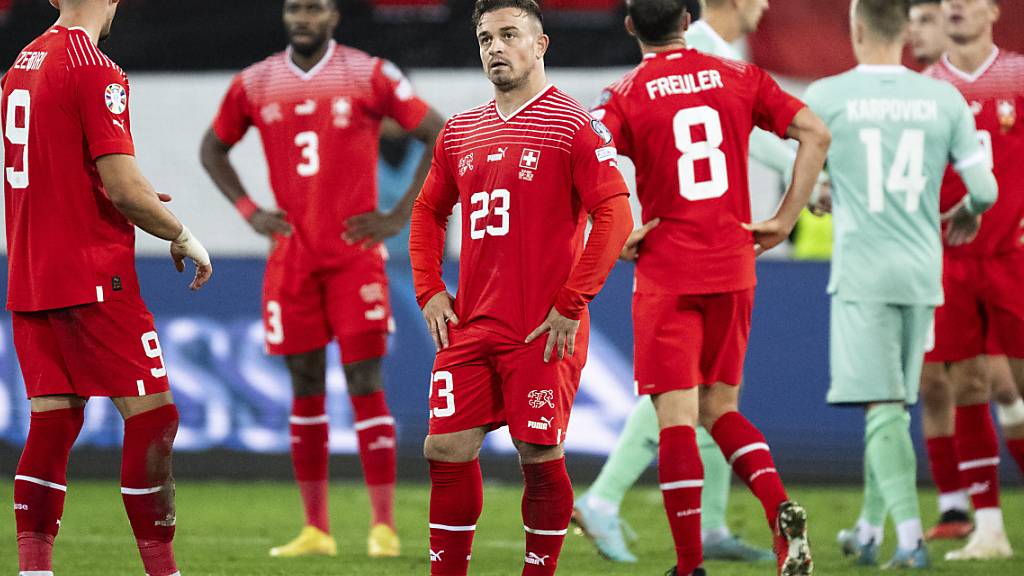 Das 3:3 gegen Aussenseiter Belarus entspricht nicht den Ansprüchen von Xherdan Shaqiri und Co.