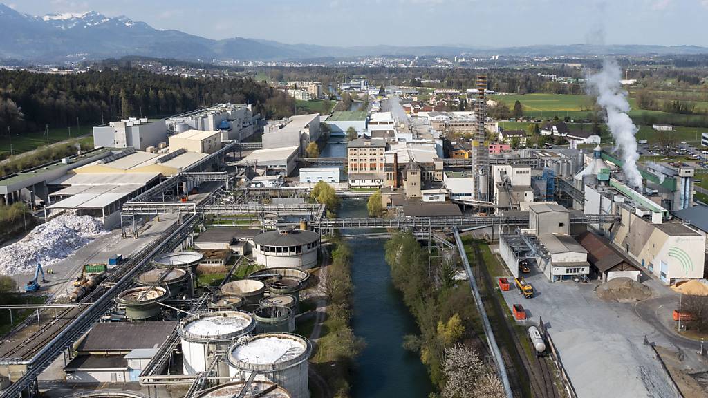 Blick auf das Industriegebeit in Perlen, in dem auch CPH angesiedelt ist. (Archivaufnahme)