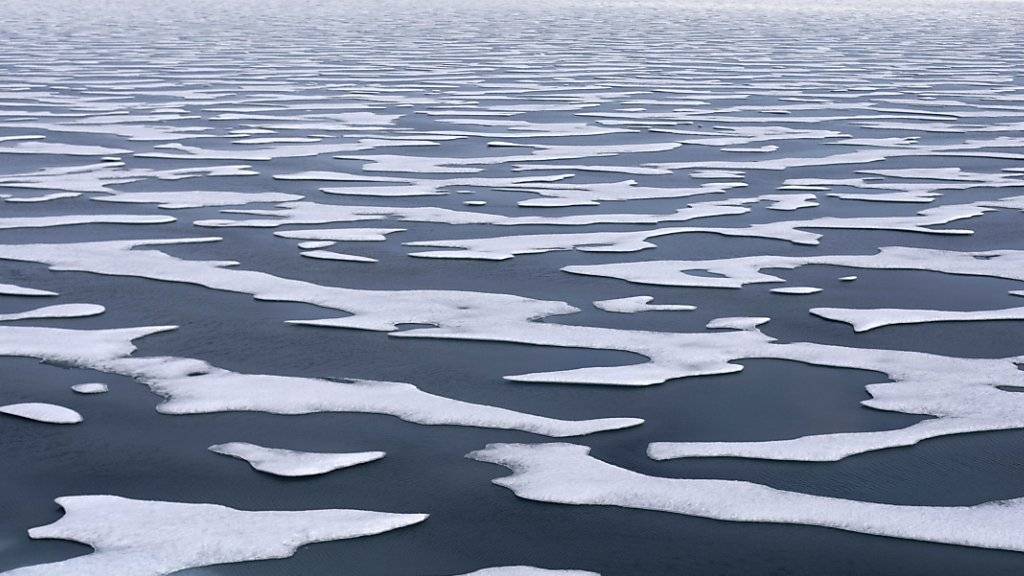 Ein immer grösserer Anteil des Meereises schmilzt auf dem Weg von der russischen Küste in die zentrale Arktis. (Archivbild)