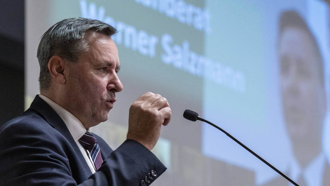 Werner Salzmann soll am 22. Oktober für eine zweite Legislatur in die kleine Kammer gewählt werden.