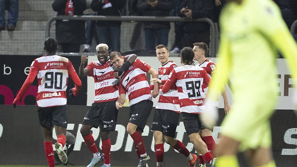 Fabian Frei war der umjubelte Matchwinner auf der Schützenwiese