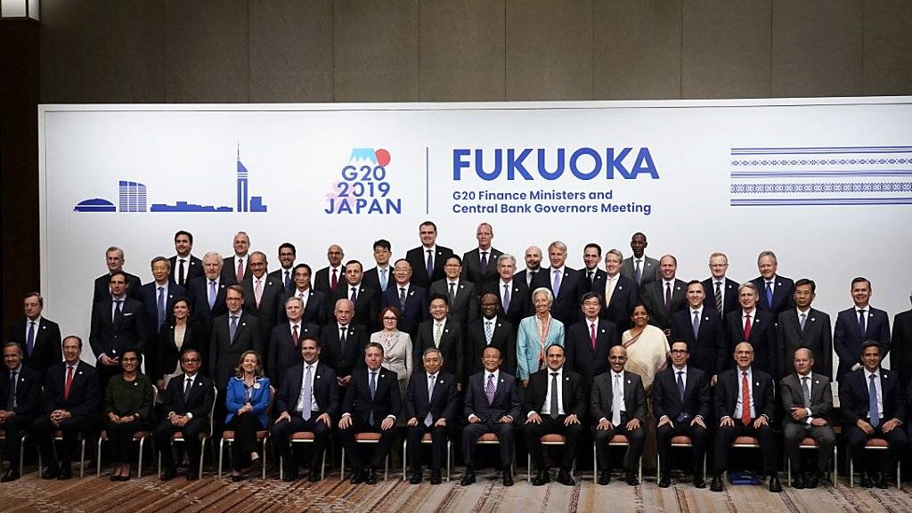 Die G20-Finanzminister haben am Sonntag bei ihrem Treffen im japanischen Fukuoka eine deutliche Verstärkung ihrer Anstrengungen für die Einführung einer globalen Digitalsteuer angekündigt.