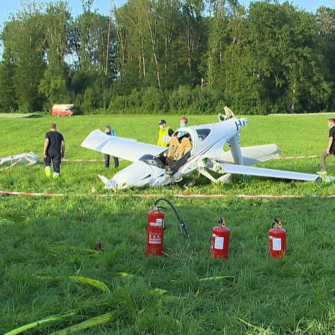 Flugzeug stürzte wegen leerem Tank über dem Birrfeld ab