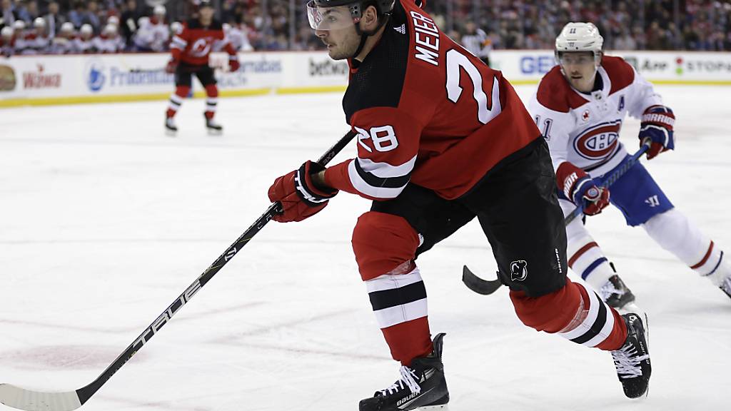 Timo Meier bestreitet gegen die Montreal Canadiens sein erstes Spiel des Jahres