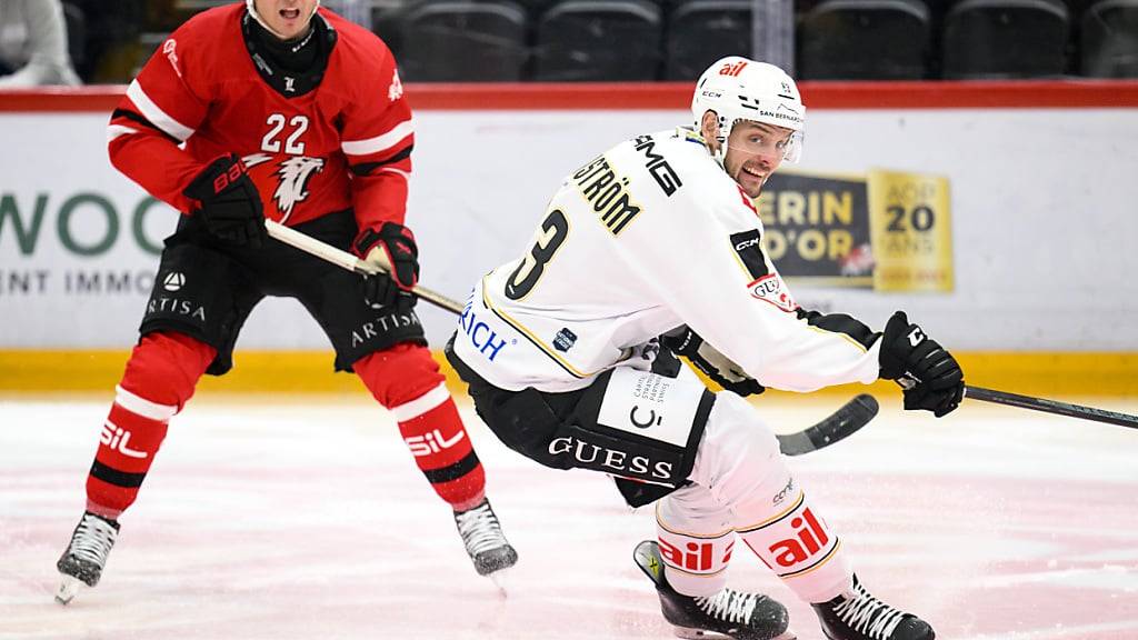 Verteidiger Calle Dahlström fehlt dem HC Lugano mindestens zwei Wochen