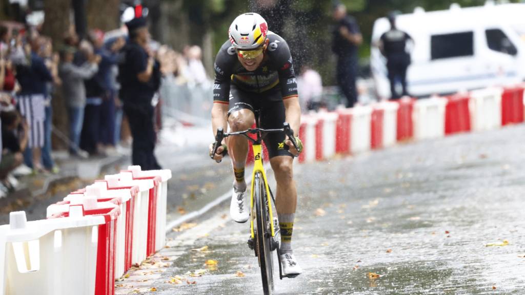 Wout van Aert war in den letzten Tagen mit seinen Fluchtversuchen glücklos