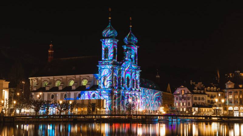 Lilu Lichtfestival Luzern lockte erneut die Massen an