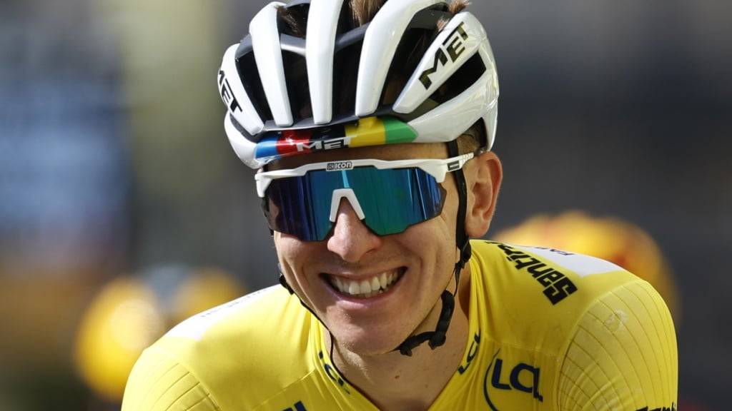 Tadej Pogacar hat an der Tour de France trotz den Strapazen gut lachen