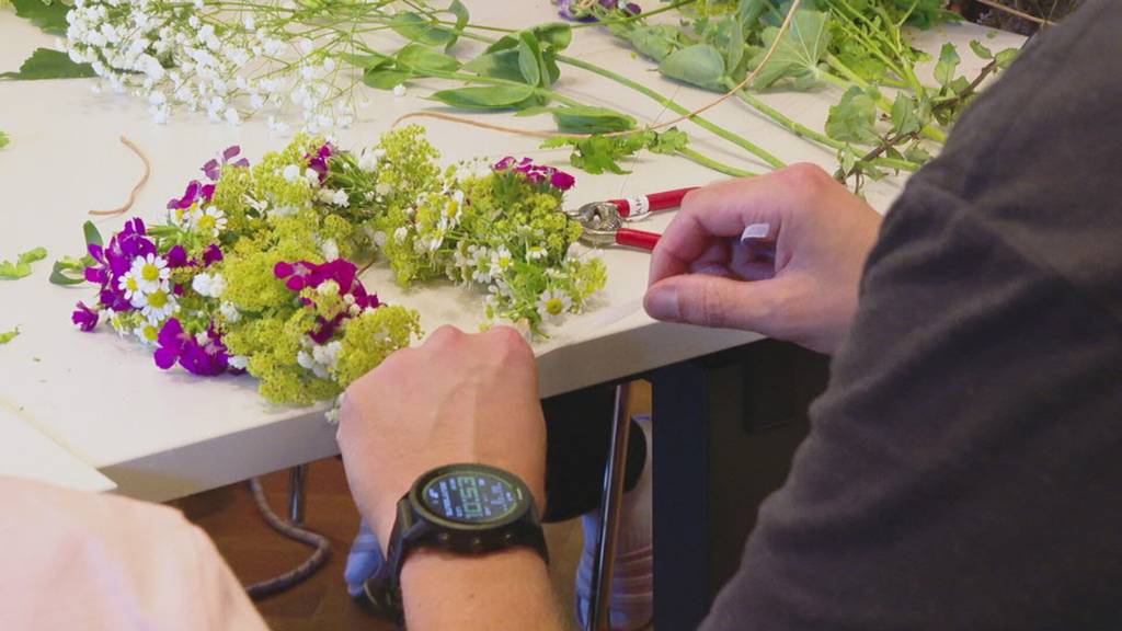 Blumen für die Solätte in Burgdorf