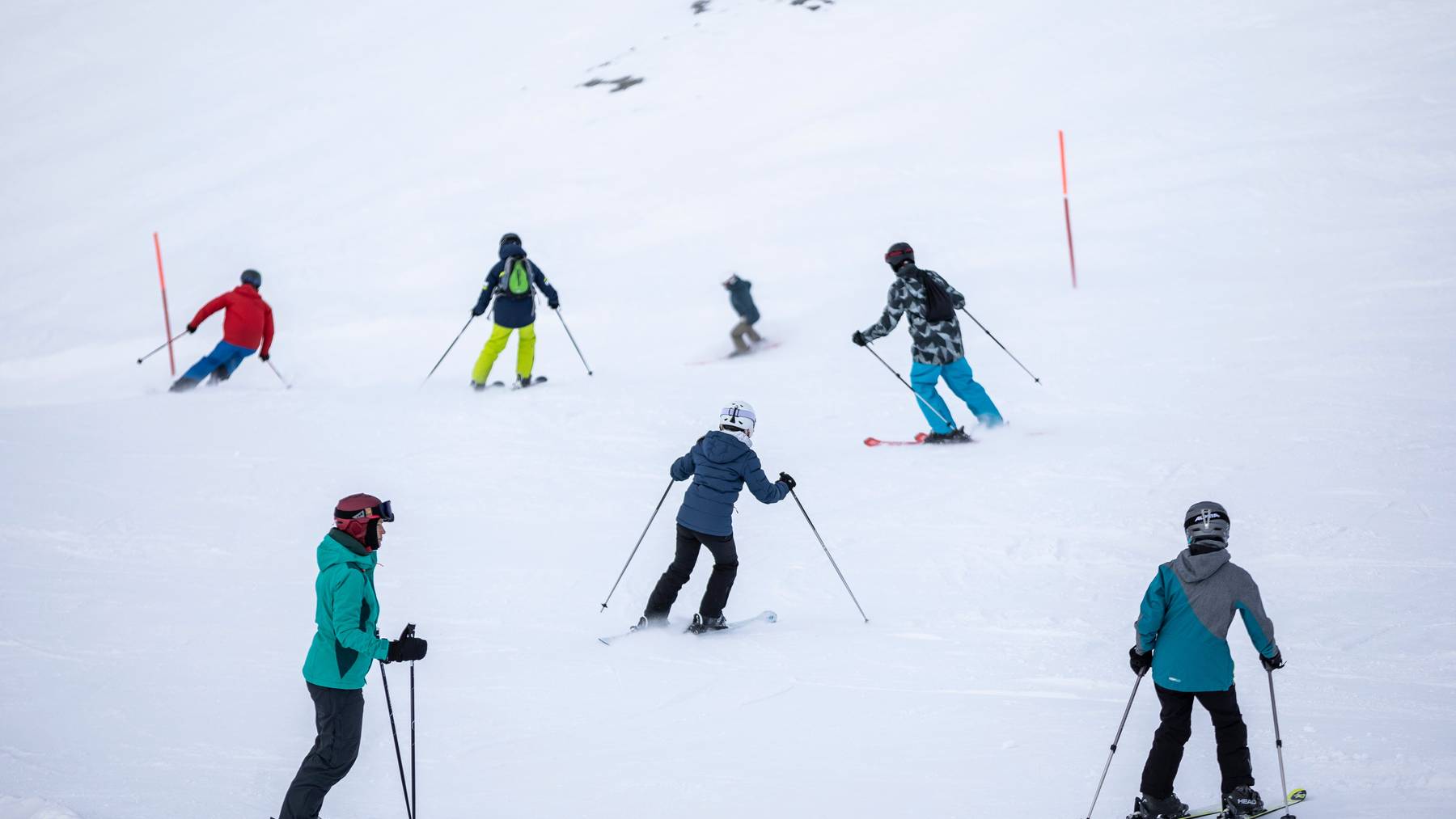 Im Skigebiet Titlis bei Engelberg soll noch bis nach Ostern gefahren werden können.