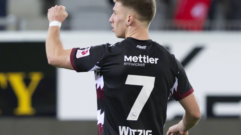 St. Gallen hatte dank Witzig zwar das letzte Wort beim 2:2, aber Thun bleibt souverän an der Tabellenspitze