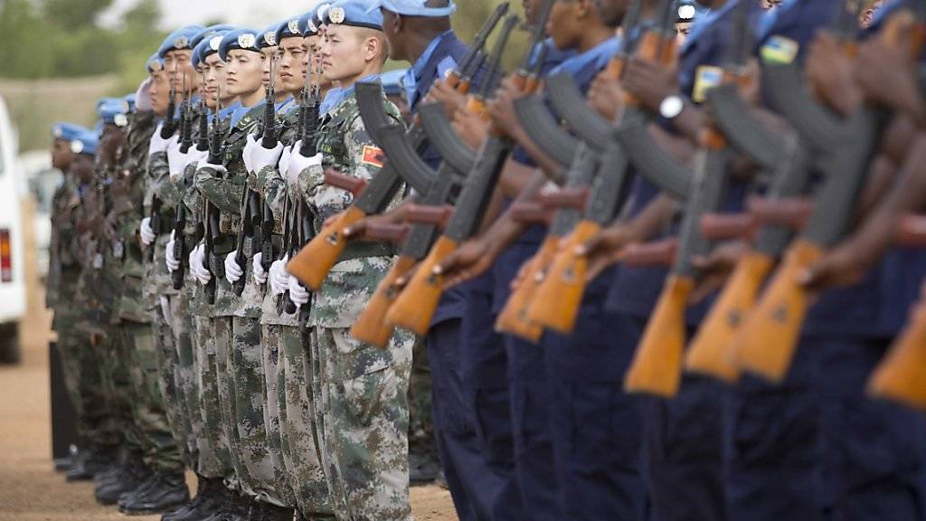 UNO-Friedenstruppen stehen stramm im malischen Gao - sie sollen bald Verstärkung erhalten. (Archivbild)