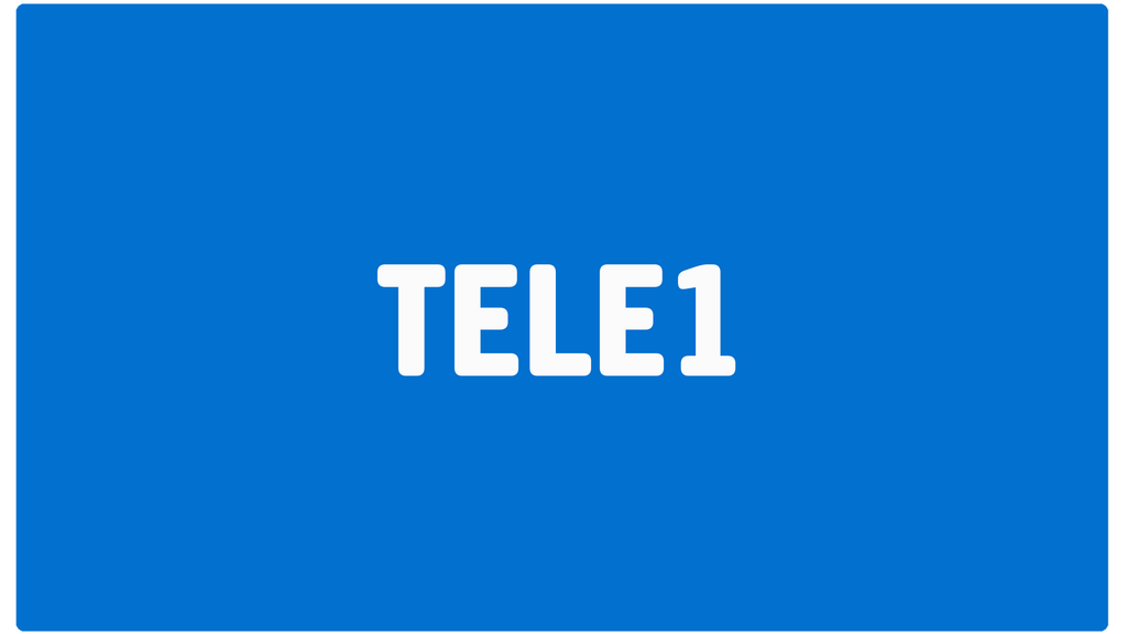 Angebote Tele1