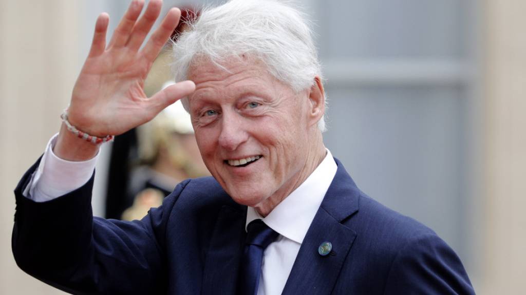 Fit wie ein Turnschuh: Der frühere US-Präsident Bill Clinton hat dank seiner Frau das Joggen entdeckt.