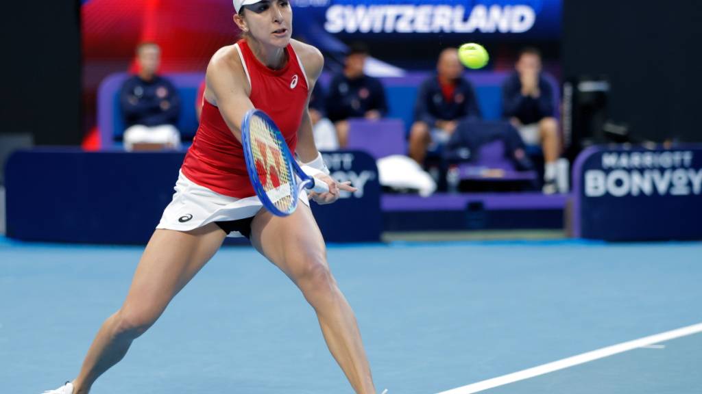 Belinda Bencic misst sich am Mittwoch wohl mit der Argentinierin Solana Sierra
