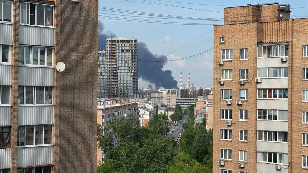 Moskau erlebt einen der härtesten Angriffe seit Kriegsbeginn