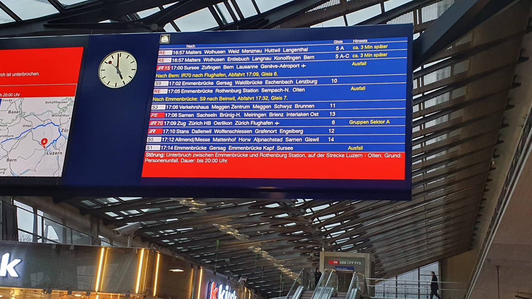 Personenunfall SBB Zug 05.02.2023