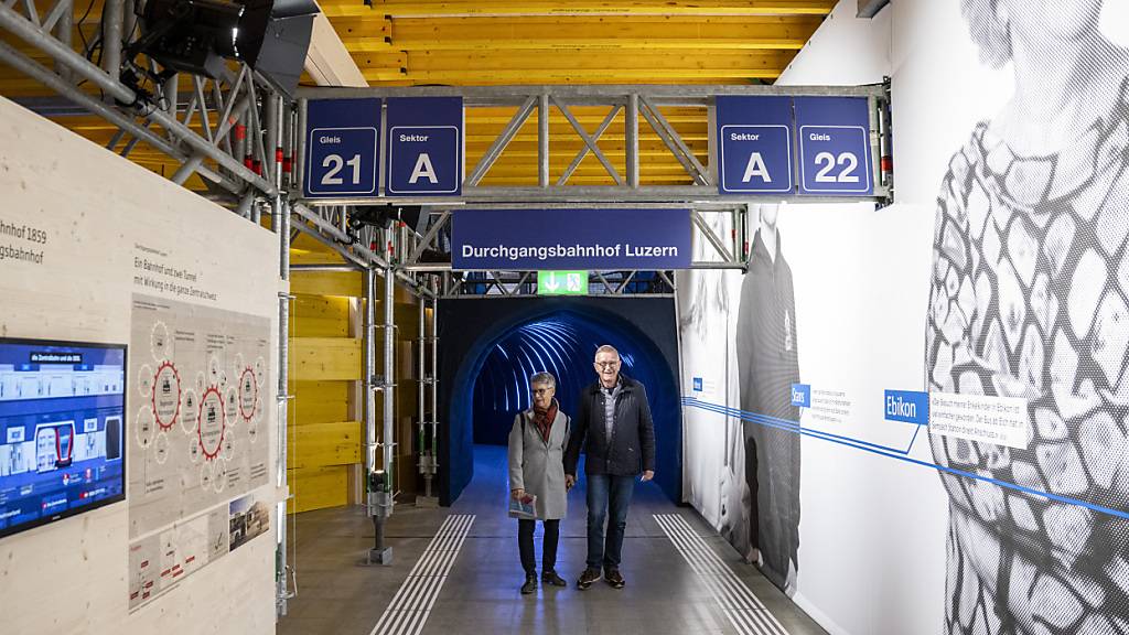 Regierung stützt Standesinitiative für Luzerner Durchgangsbahnhof