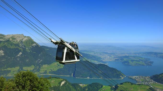 Defekt bei der Cabrio-Luftseilbahn Stanserhorn