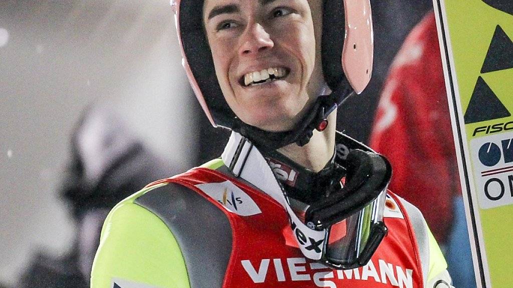 Der Österreicher Stefan Kraft will sich beim Weltcup-Finale der Skispringer in Planica die grosse Kristallkugel sichern