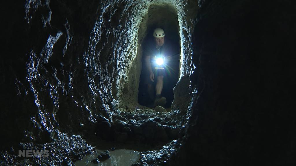 Spezieller Fund in Seftigen: Mysteriöses Loch entpuppt sich als Wassertunnel