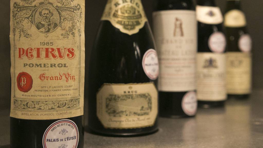 Für knapp eine Million Franken versteigert das Auktionshaus Christie's einen Petrus-Wein, der in der Internationalen Raumstation ISS gelagert worden ist. (Archivbild)