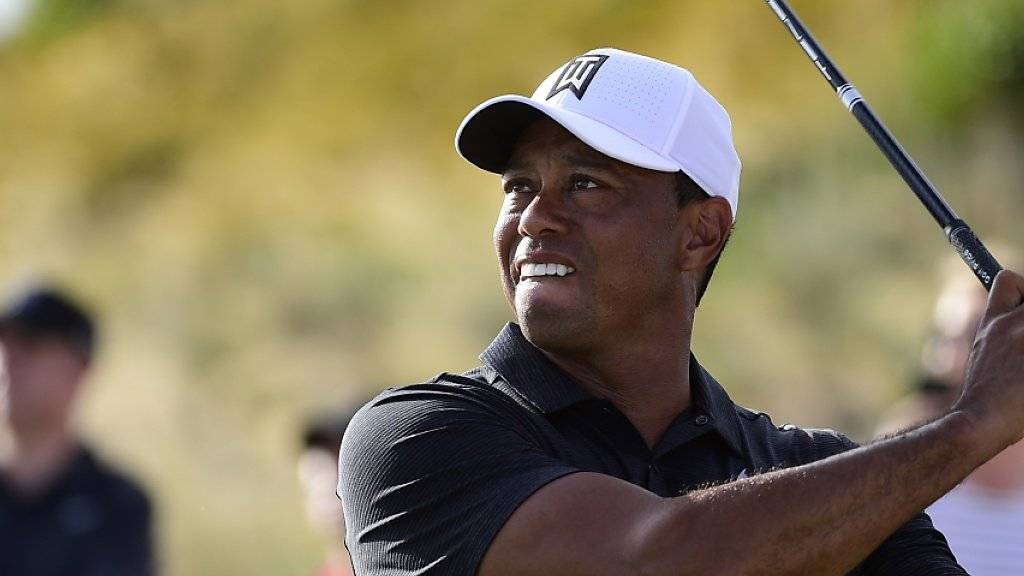 Tiger Woods kann nach langer Zeit wieder seinem Ball nachschauen