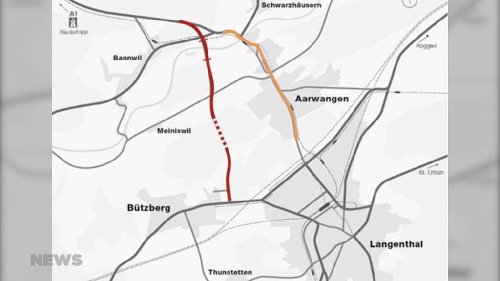 Ein Tunnel anstelle einer Umfahrung in Aarwangen: Die neue Idee stellt die bisherigen Pläne auf den Kopf