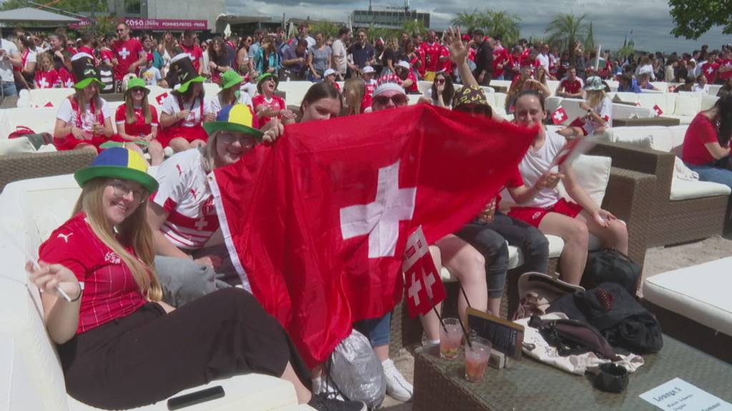 Volle EM-Public Viewings und gute Stimmung