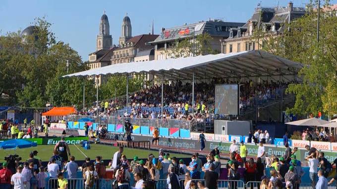 Weltklasse Zürich: Oliver Spieser vor Ort auf dem Sechseläutenplatz
