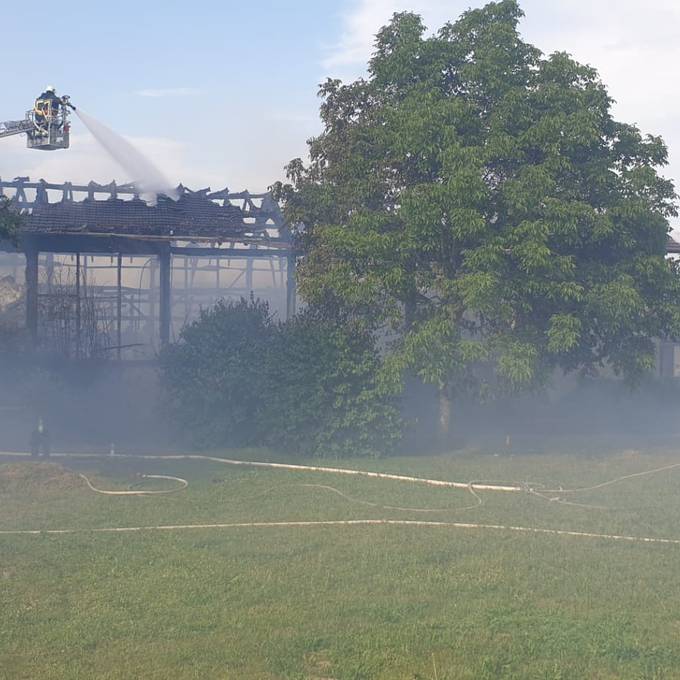 Brand in Güttinger Turnhalle gelöscht