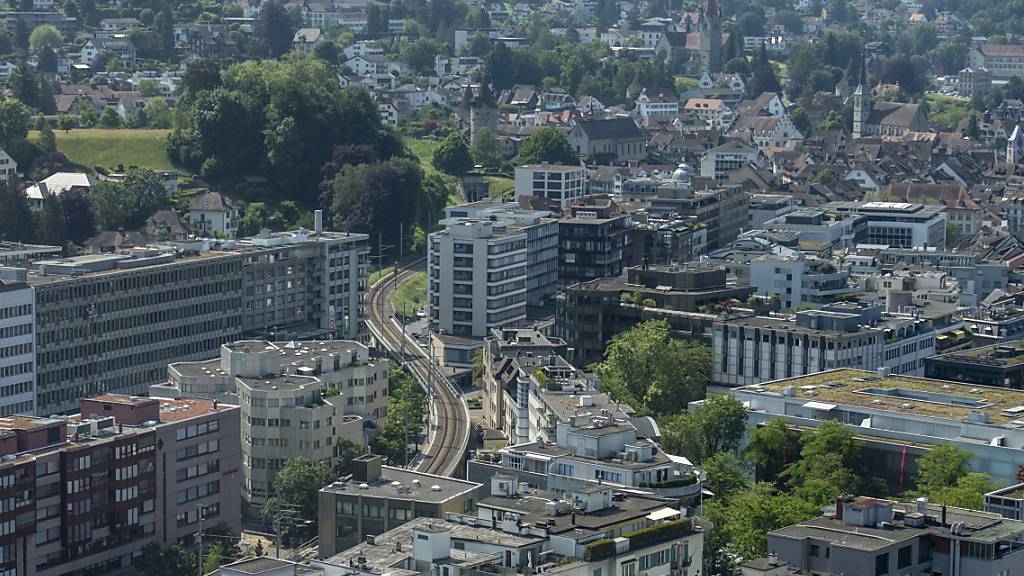 Blick auf die Stadt Zug (Archivaufnahme)