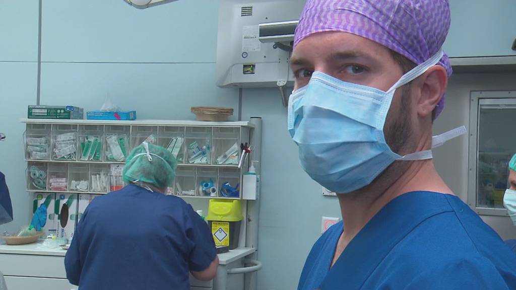 Unterwegs im Zuger Kantonsspital
