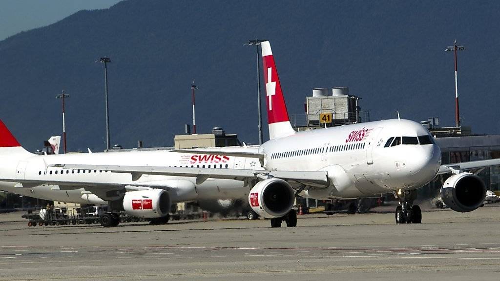 Die Swiss-Flugzeuge bleiben vorerst präsent in Genf, aber wie lange noch? (Archivbild)