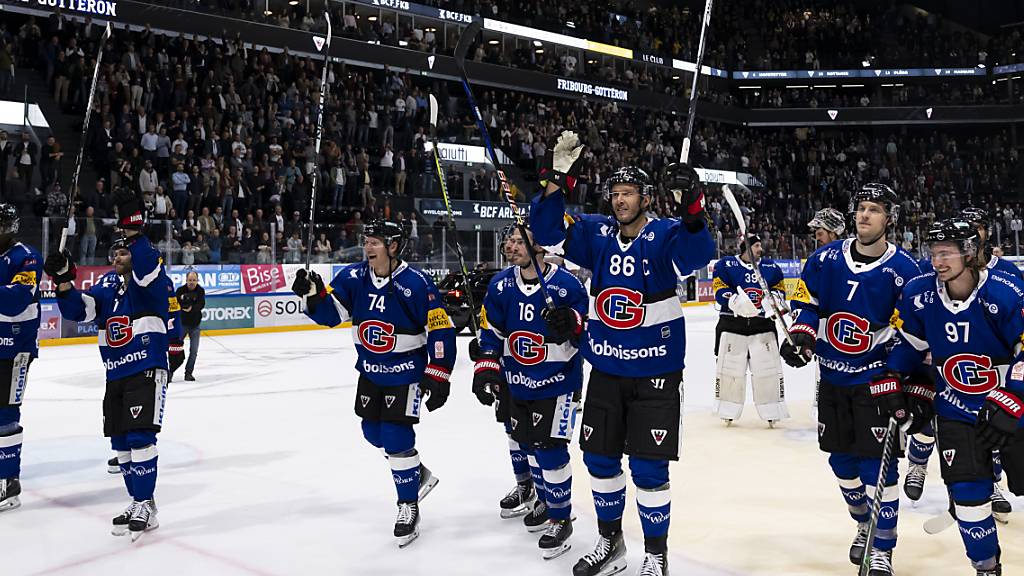 Ausverkauftes Stadion, 7:1-Sieg gegen Meister Servette und Leader in der National League - der HC Fribourg-Gottéron hat gut feiern